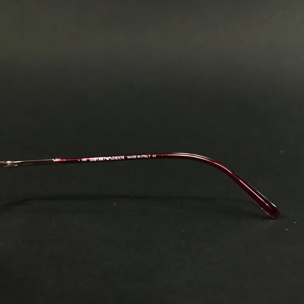 Emporio Armani Eyeglasses Frames EA9084 GW5 Purple Pink Half Rim 51-17-130